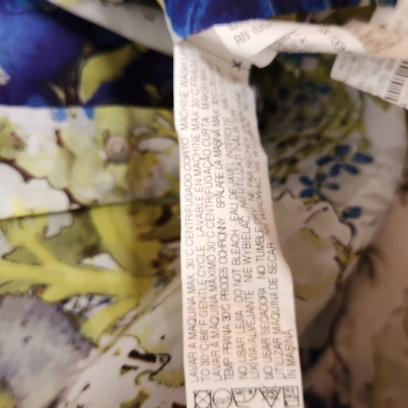 Zara Woman Sheer Floral Print Blouse Size XS - Picture 16 of 16